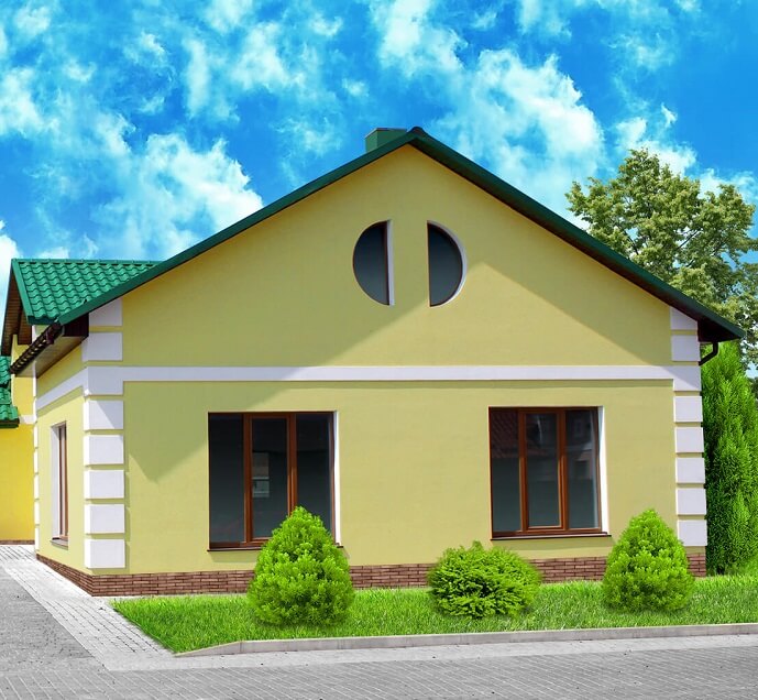 Facebook advertising for a developer of cottages in the residential area “Gruzevitsa-3”