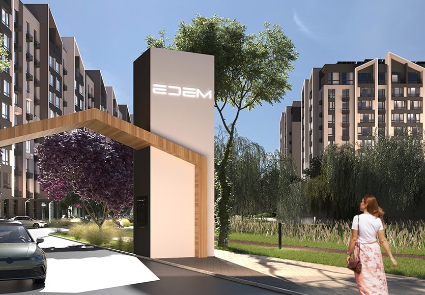 Development and redesign of the Edem residential complex