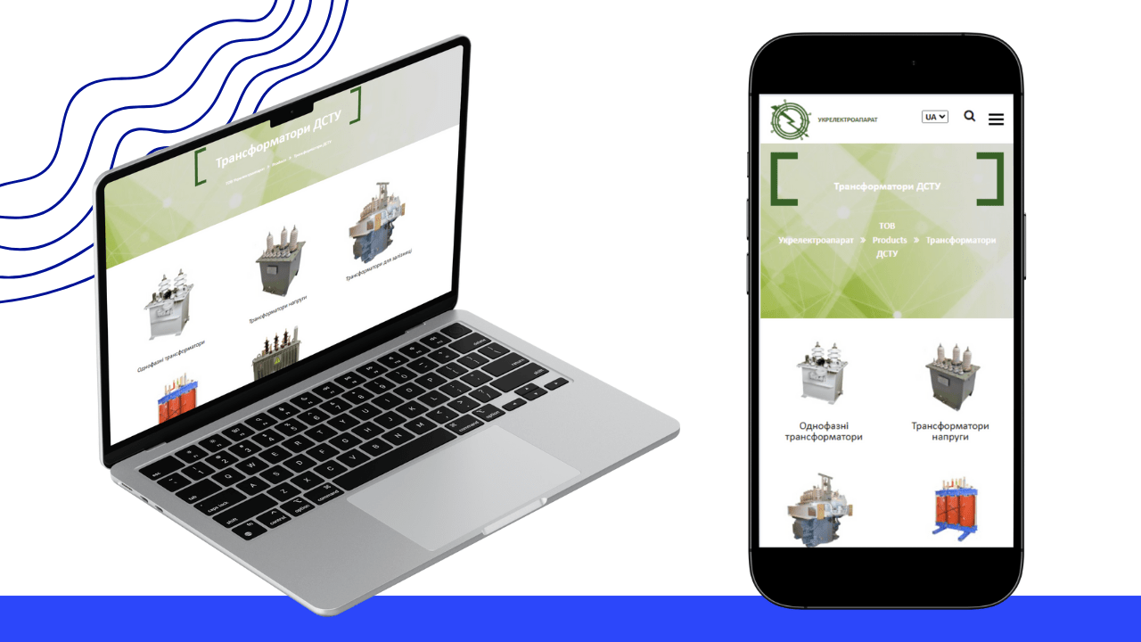 Product category page